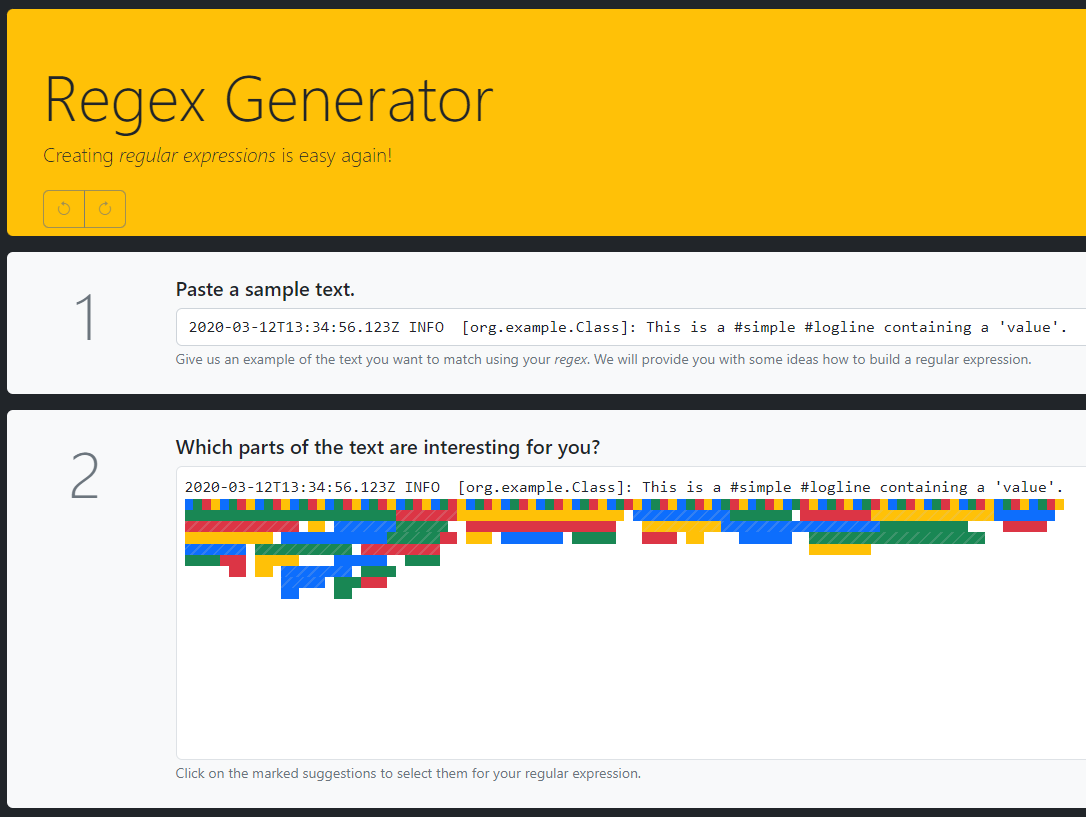 Regex Generator